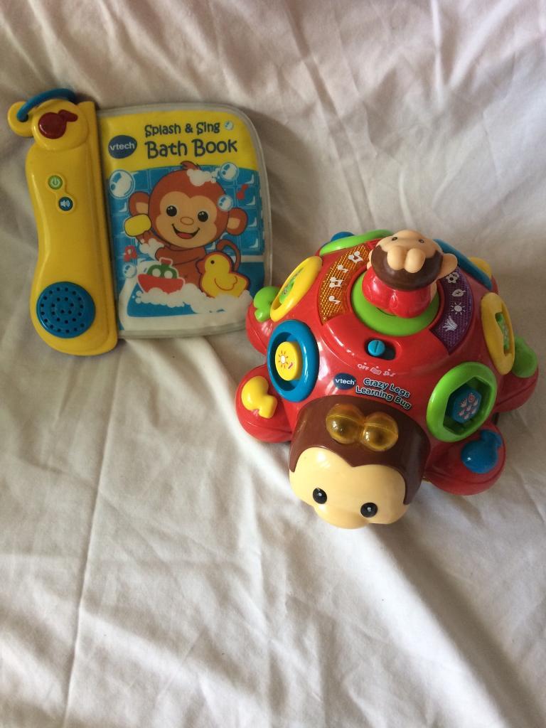 vtech splash and sing bath book